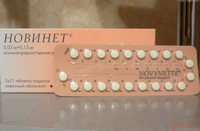 Противозачаточные таблетки Новинет