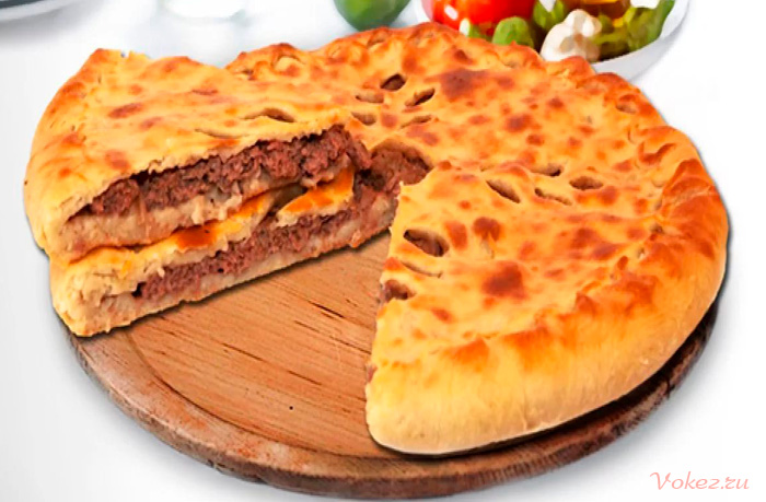 Осетинские пироги с мясом