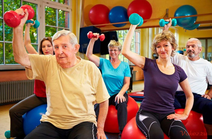 Тренировки для пожилых людей