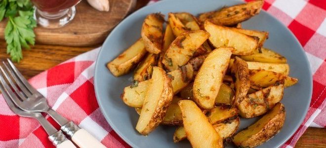 картофель айдахо в духовке