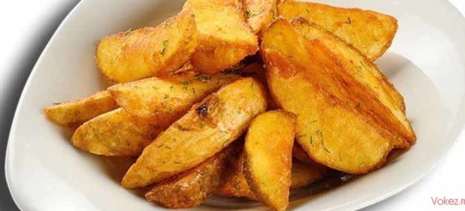 картошка айдахо в духовке