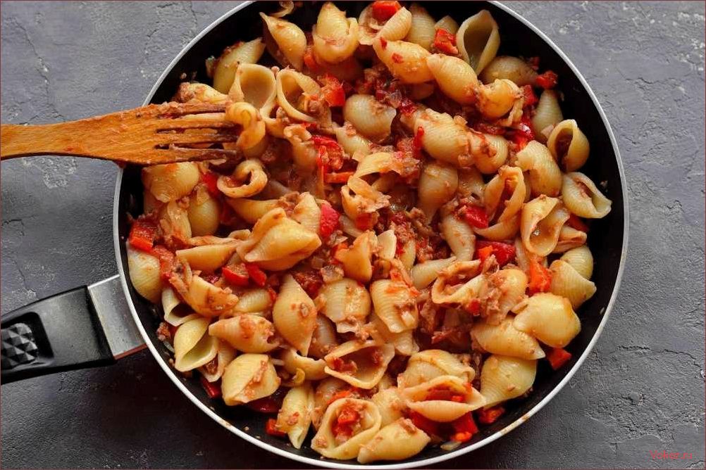 (рецепт, приготовления, вкуснейшей, пасты, сочным) Рецепт приготовления вкуснейшей пасты с сочным тунцом и ароматными помидорами, который станет настоящим гастрономическим открытием для вас и ваших близких