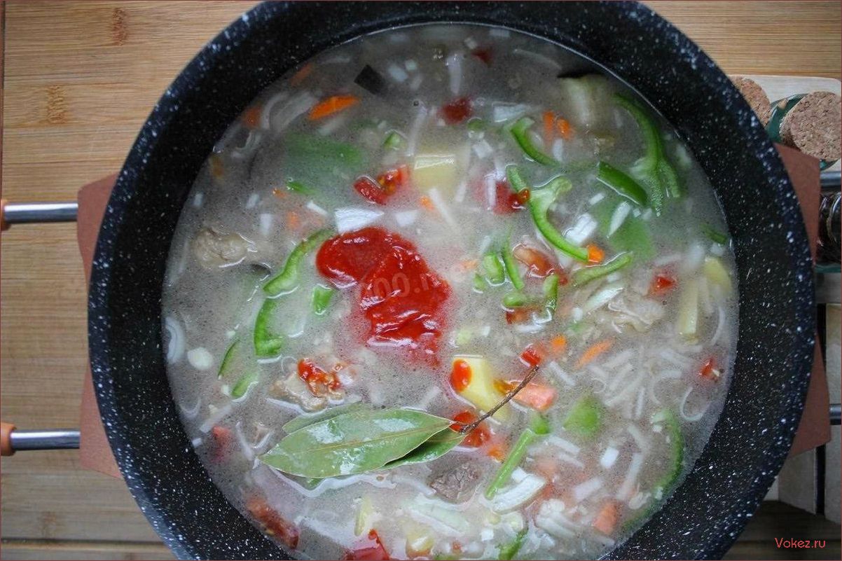 (вкусный, ароматный, помидорами, баклажанами, рецепт) Вкусный и ароматный суп с помидорами и баклажанами — рецепт и полезные свойства