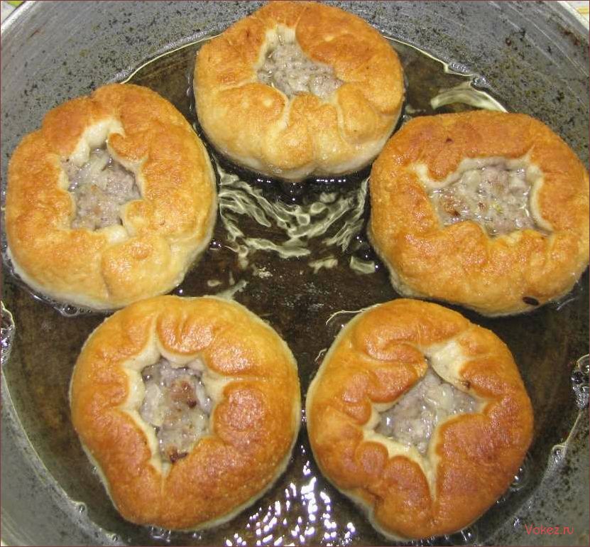 (простой, быстрый, способ, приготовления, вкусных) Простой и быстрый способ приготовления вкусных беляшей на сковороде