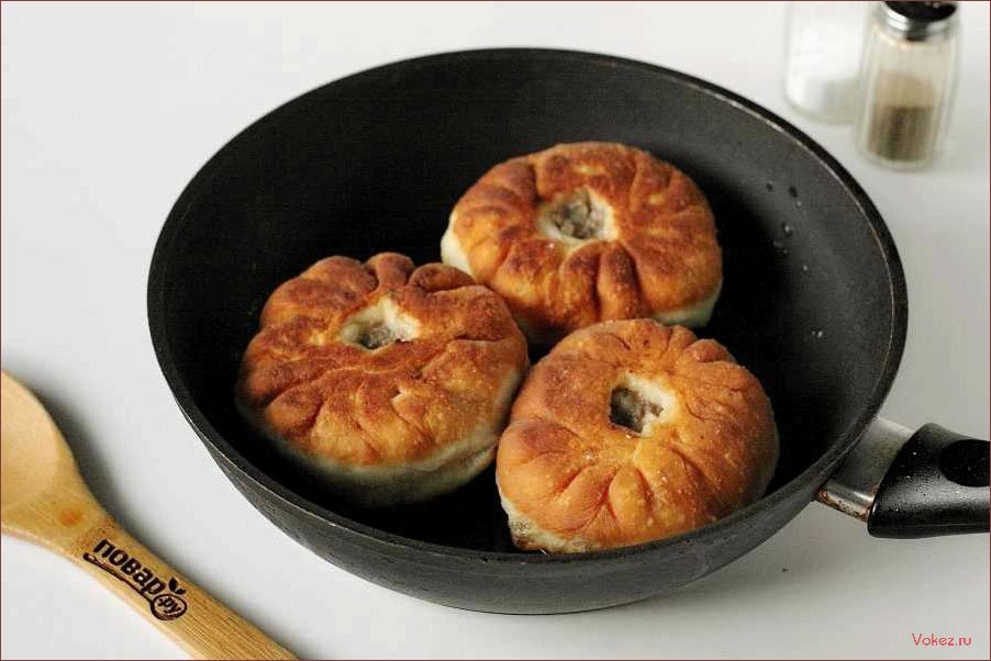 (простой, быстрый, способ, приготовления, вкусных) Простой и быстрый способ приготовления вкусных беляшей на сковороде