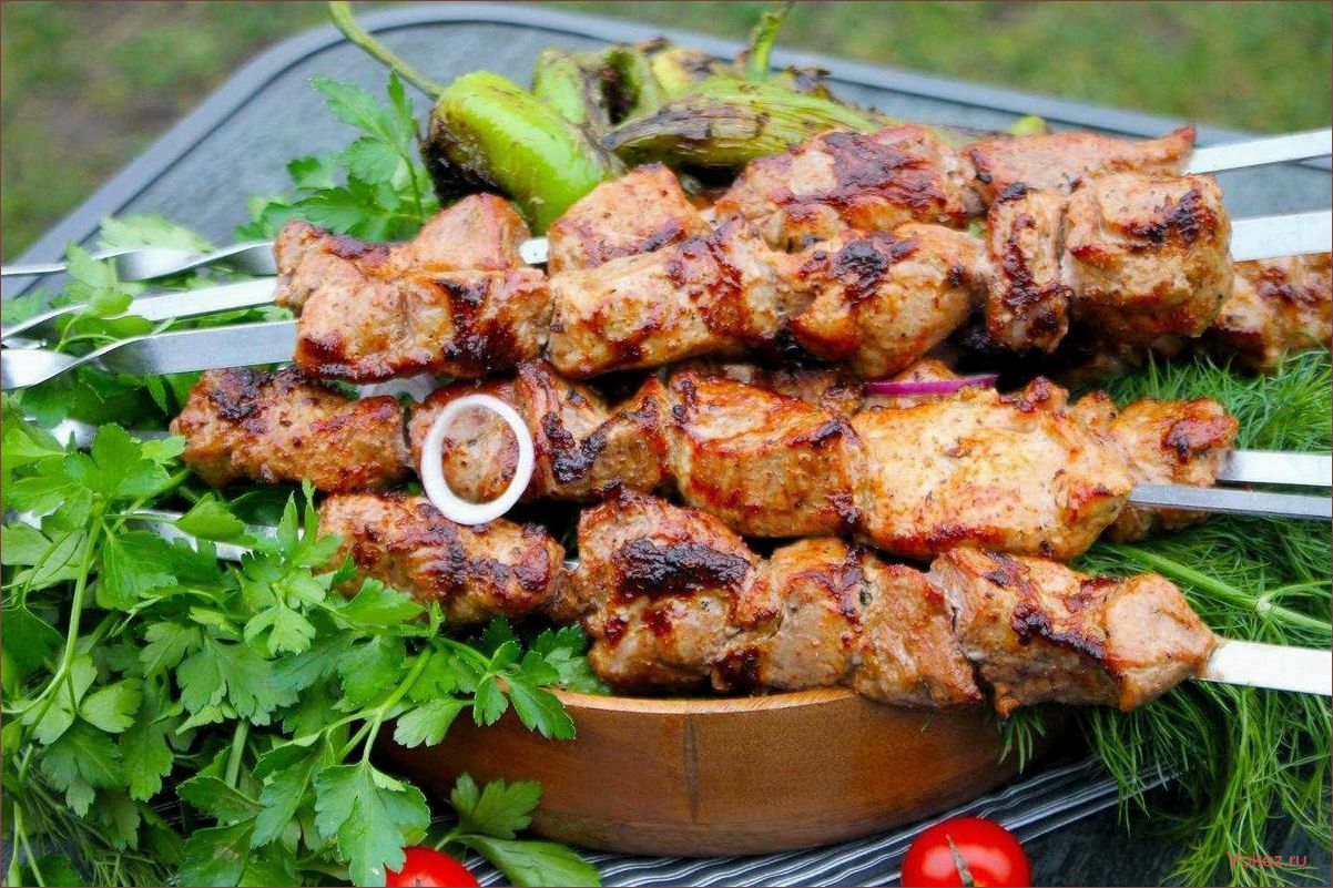 (шашлык, луковом, маринаде, минералкой, идеальный) Шашлык в луковом маринаде с минералкой — идеальный рецепт для настоящего гурмана!