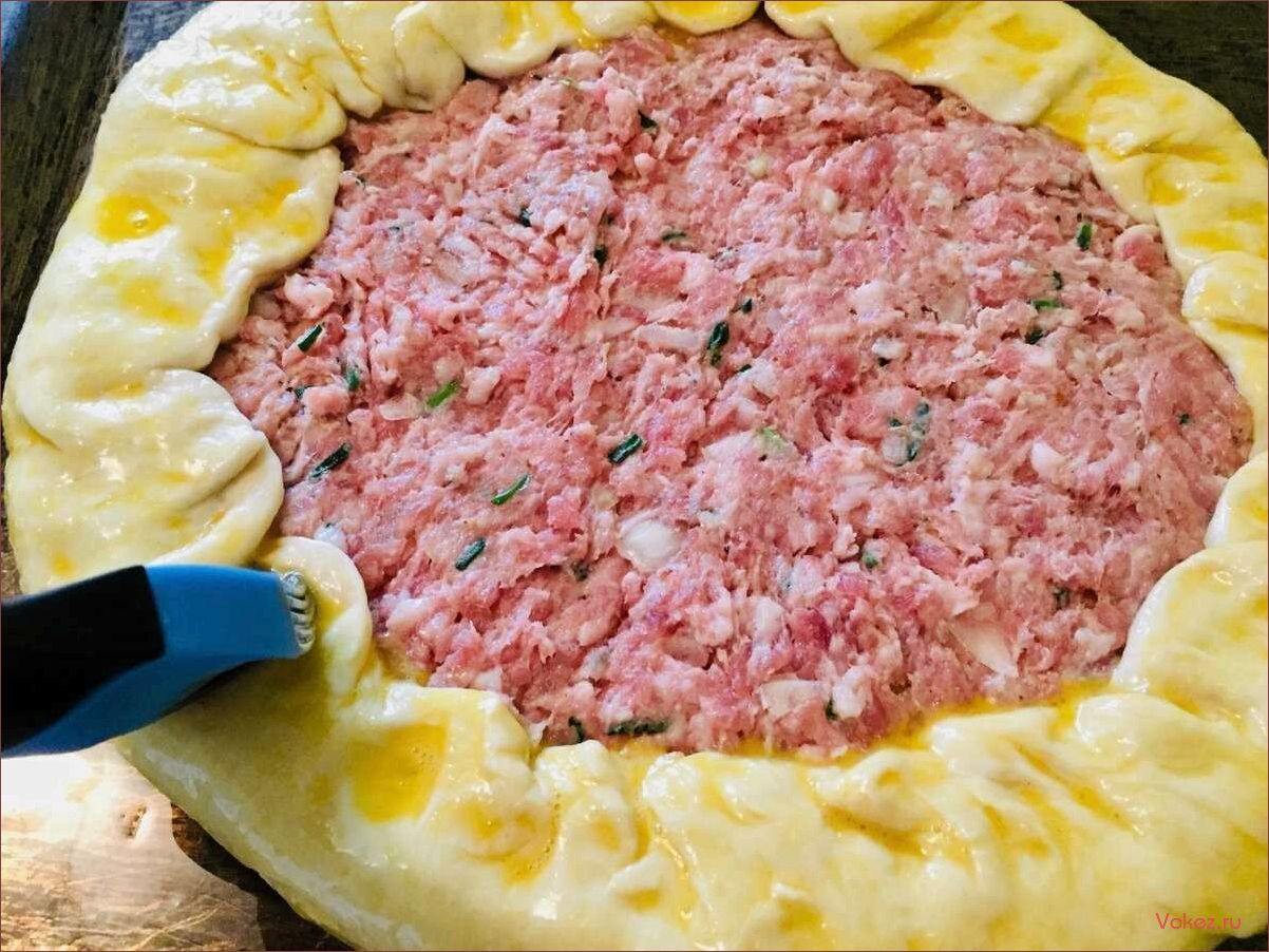 (открытый, мясной, пирог, картофельном, тесте) Открытый мясной пирог на картофельном тесте — рецепт с фото и пошаговыми инструкциями