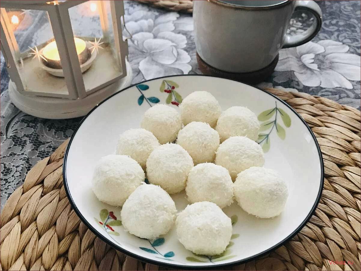 (рафаэлло, творога, вкусные, диетические, шарики) Рафаэлло из творога — вкусные диетические шарики для здорового перекуса